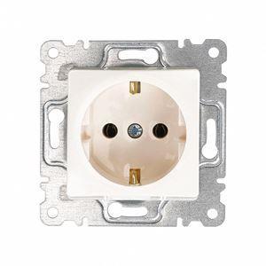 MAKEL DEFNE KREM TOPRAKLI PRİZ 43010028