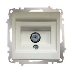 EL-Bİ ZENA KREM UYDU PRİZİ F KONNEKTÖR 609-010300-280
