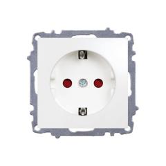 EL-Bİ ZENA BEYAZ ÇOCUK KORUMALI TOPRAKLI PRİZ 609-010200-243