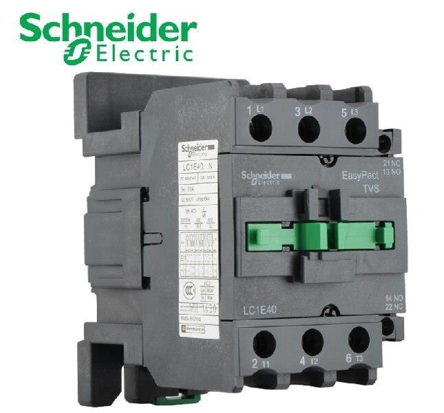 SCHNEIDER 18,5KW 220VAC 1NK+1NA KONTAKTÖR LC1E40M5