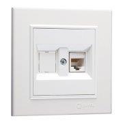 MAKEL LILLIUM BEYAZ NUMERİS PRİZ 30001014