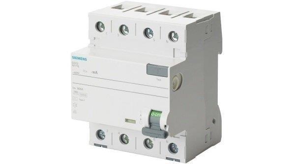 SIEMENS 4p 40A KAÇAK AKIM TRİFAZE RÖLESİ
