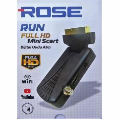ROSE RUN FULL HD MİNİ SCART UYDU ALICISI
