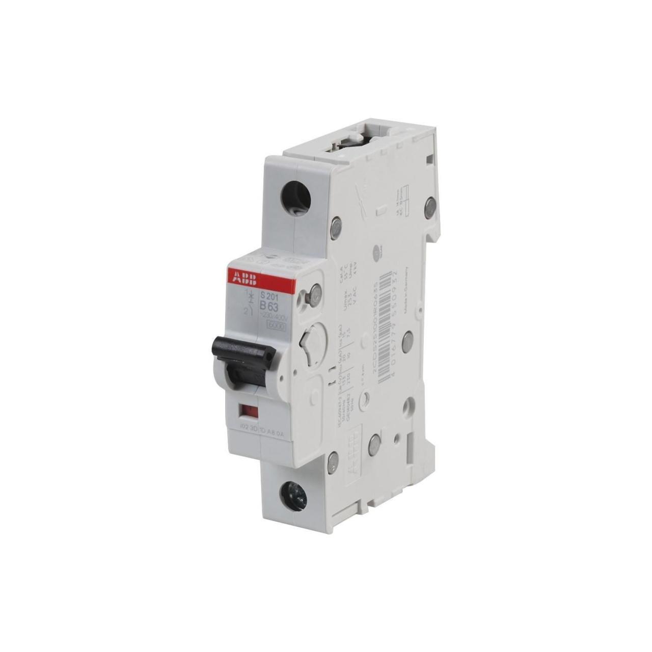 ABB 1P 63A B TİPİ 3KA OTOMATİK SİGORTA BMS311B63