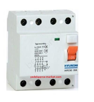 HYUNDAI 4P 100A 300MA KAÇAK AKIM ŞALTERİ