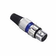 ESTELLO EA-1005 3 PİN YEŞİL DİŞİ XLR  MİKROFON JAK