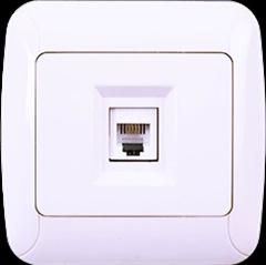 GÜNSAN FANTASY BEYAZ KORDONSUZ TELEFON PRİZİ 01231100000119