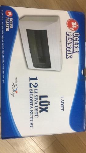 ÜÇLER 12 Lİ LÜX SIVA ALTI OTOMAT KUTUSU