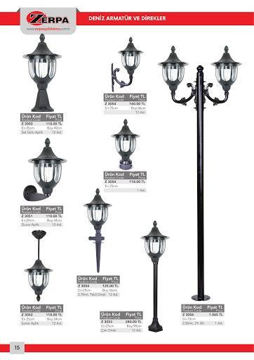 ZERPA DENİZ SET ÜSTÜ ARMATÜR 3050