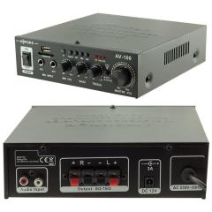 NETWORK AV-100 15W USB Lİ AMFİ