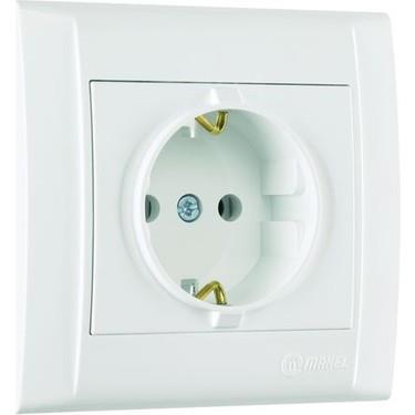 MAKEL DEFNE NATUREL MEŞE TOPRAKLI PRİZ 43101028
