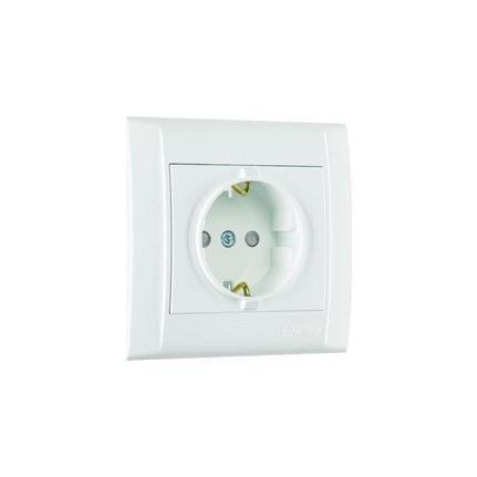 MAKEL DEFNE BEYAZ ÇOCUK KORUMALI TOPRAKLI PRİZ 43001058