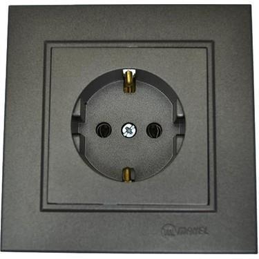 MAKEL DEFNE B.FÜME TOPRAKLI PRİZ 43050028