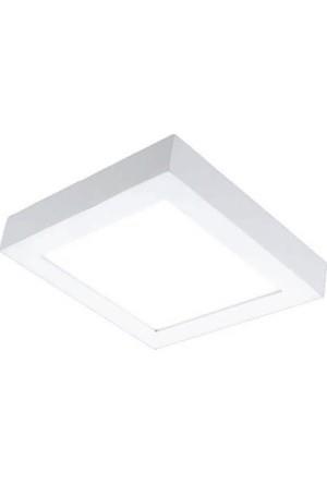 PROLAMP CAMLI SIVA ALTI KARE LED PANEL VD-VGS12 BEYAZ
