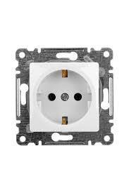 MAKEL LILLIUM BEYAZ TOPRAKLI PRİZ 30001028