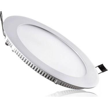 PROLAMP VD-SR06 SIVA ALTI YUVARLAK LED PANEL 6W BEYAZ