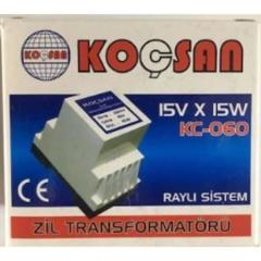 KOÇSAN 15X15 RAYLI ZİL TRAFOSU
