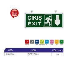 ERKLAMP ERK6004 ACİL ÇIKIŞ LEVHASI 3W