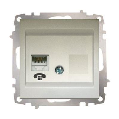 EL-Bİ ZENA TİTANYUM BİLGİSAYAR(DATA CAT6)  PRİZİ 609-011400-247