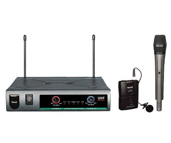 ROOF R-720 1 EL-1 YAKA UHF TELSİZ MİKROFON