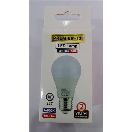 HOROZ PREMIER-12 6400K BEYAZ 12W LED AMPUL 0010060012