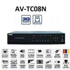 AVENİR AV-TC08N KAYIT CİHAZI 8 Lİ