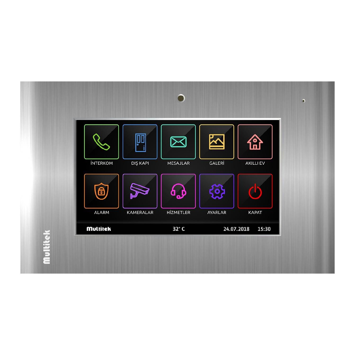 MULTİTEK VIP72-SMART 7'' GÖRÜNTÜLÜ DİAFON