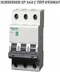 SCHNEIDER 3P 16A C TİPİ OTOMAT EZ9F43316
