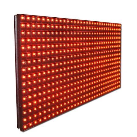 P10 KIRMIZI KAYAN LED