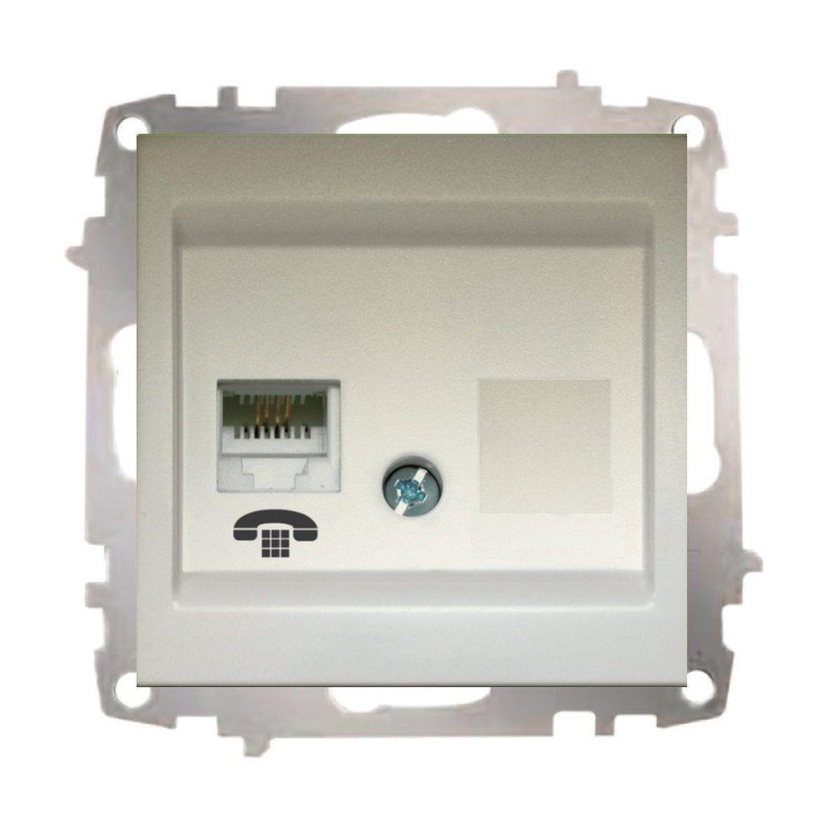 EL-Bİ ZENA TİTANYUM TELEFON PRİZ 609-011400-221
