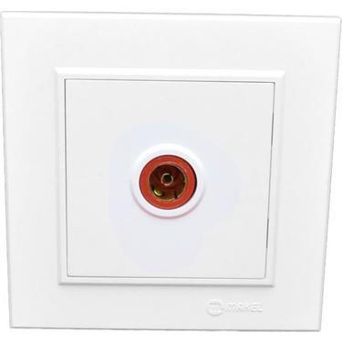 MAKEL KAREA BEYAZ TV-ANTEN PRİZİ (SONLU) 4DB 57001027