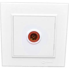 MAKEL KAREA BEYAZ TV-ANTEN PRİZİ (SONLU) 4DB 57001027