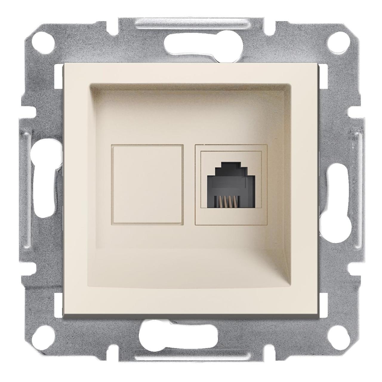 SCHNEIDER ASFORA KREM TELEFON PRİZ EPH4170123