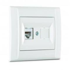 MAKEL DEFNE KREM İKİLİ BOŞ DATA PRİZ 43010038