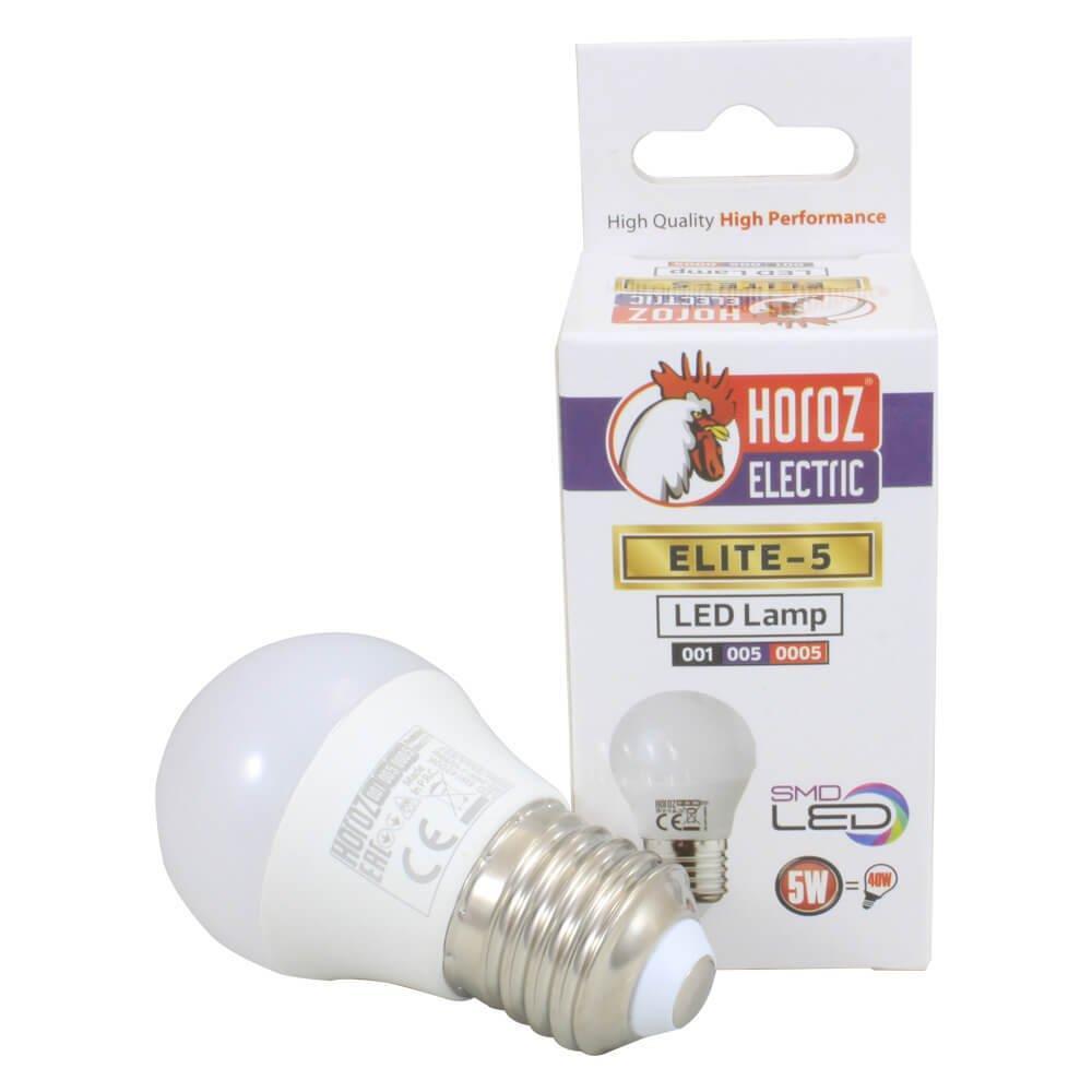 HOROZ ELITE-5 5W E27 6400K BEYAZ LED AMPUL 0010050005