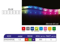 ERKLED ERK2040  DIŞ MEKAN RGB ŞERİT LED