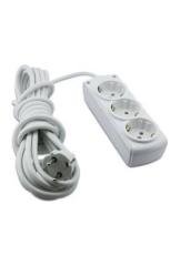 EL-Bİ MYRA 3 LÜ 5 METRE ÇOCUK KORUMALI TOPRAKLI GRUP PRİZ 527-010205-311