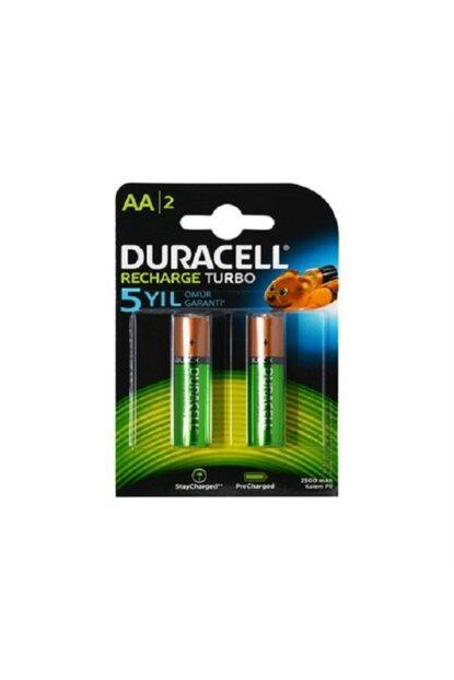 DURACELL 5YIL AA2 2500 ŞARJLI KALEM PİL