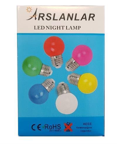 ARSLANLAR 1,5W LEDLİ BEYAZ GECE LAMBASI