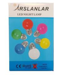 ARSLANLAR 1,5W LEDLİ BEYAZ GECE LAMBASI