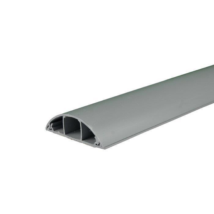 AGS 70X20 BALIK SIRTI KABLO KANALI GRİ