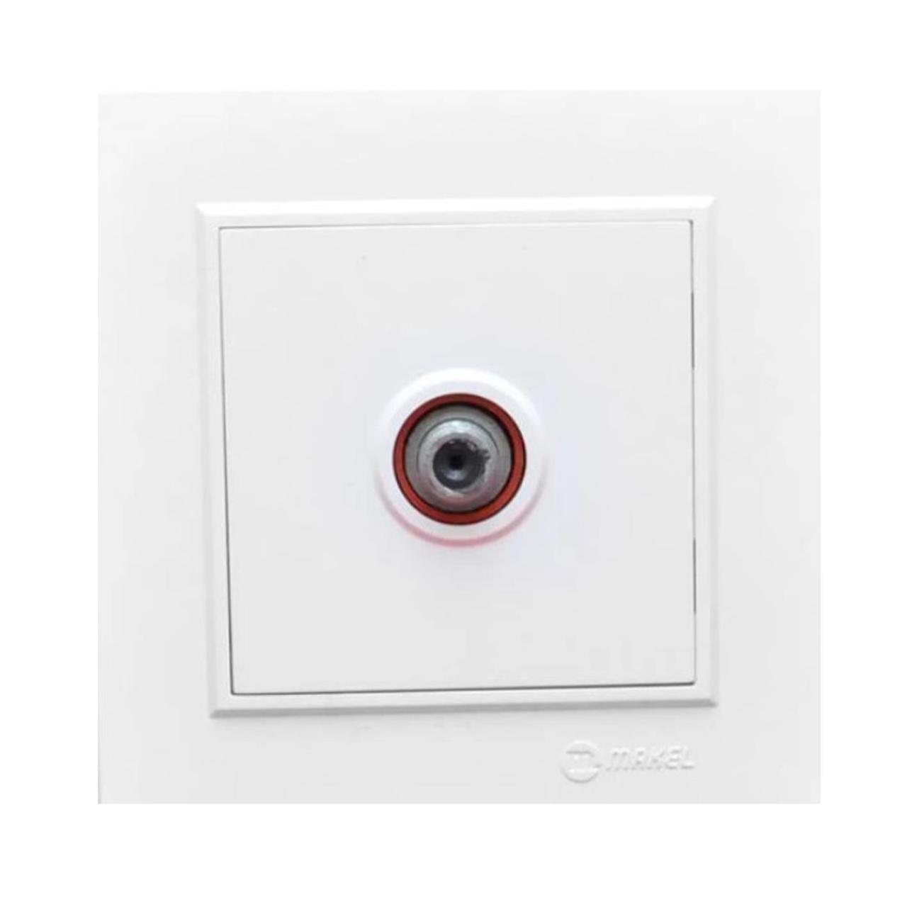 MAKEL KAREA BEYAZ UYDU PRİZ 57001134