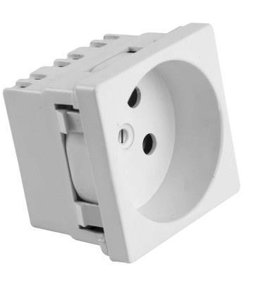 NE-AD 45X45 TOPRAKLI KANAL PRİZİ