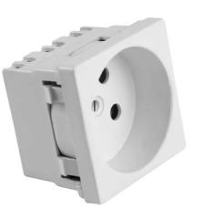NE-AD 45X45 TOPRAKLI KANAL PRİZİ