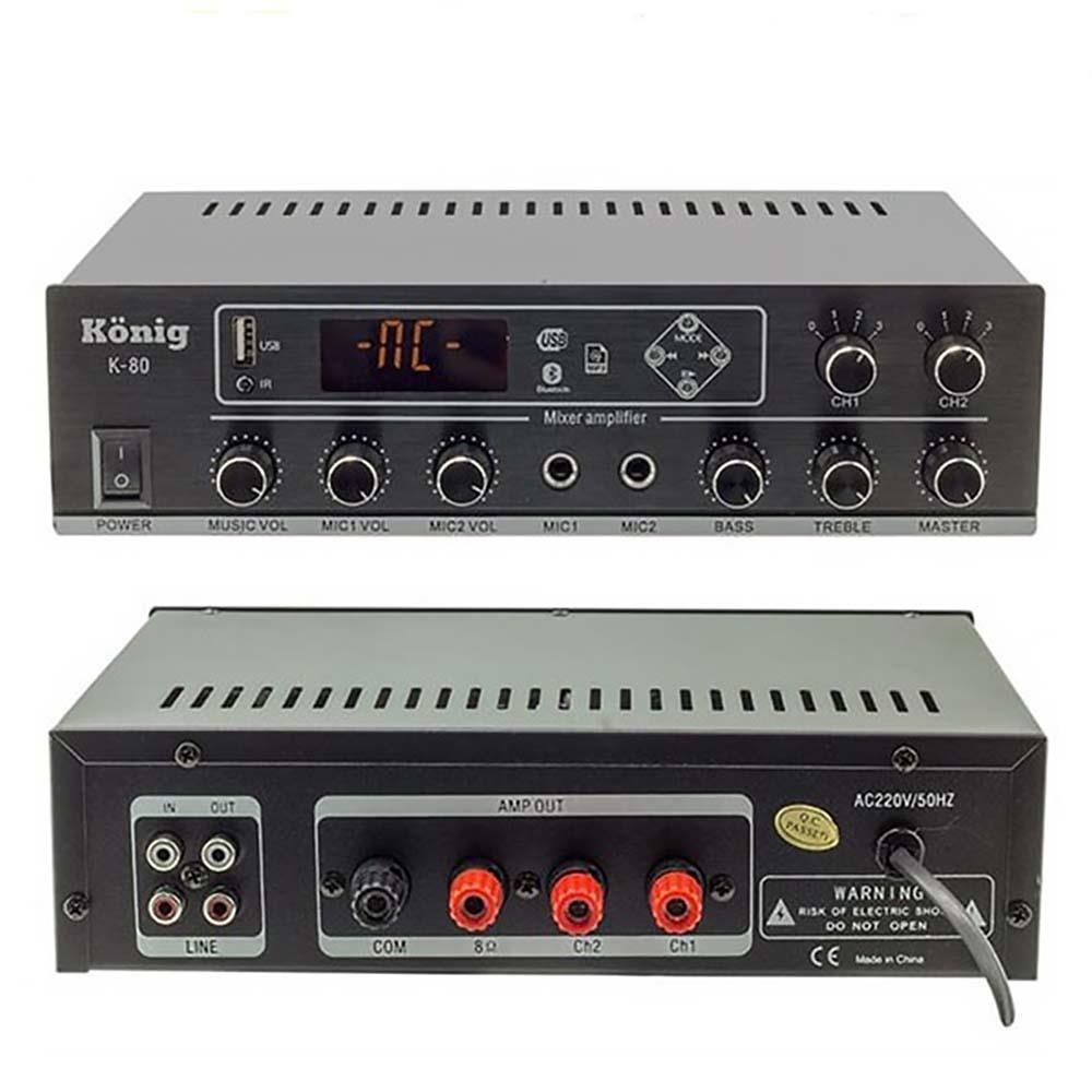 KÖNİG K-80 80W POWER 100V TRAFOLU 2 SONLU