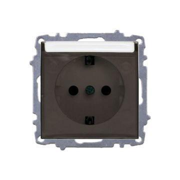 EL-Bİ ZENA KREM KAPAKLI TOPRAKLI PRİZ 609-010300-218